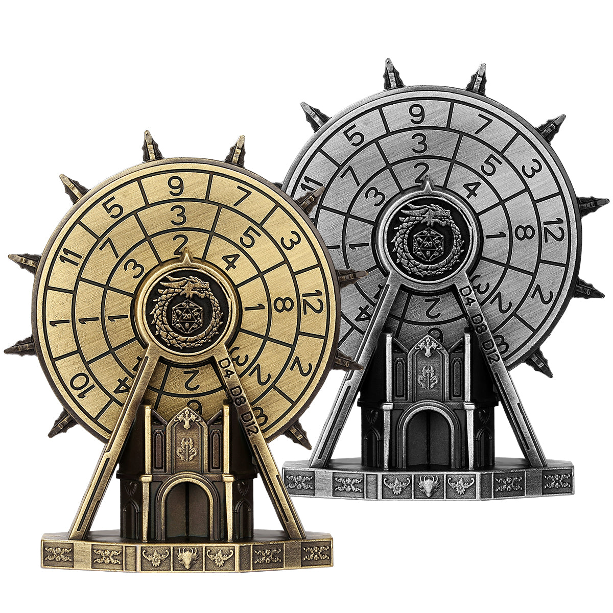 Dragon Swallowing Tail Ferris Wheel DND Dice Turntable