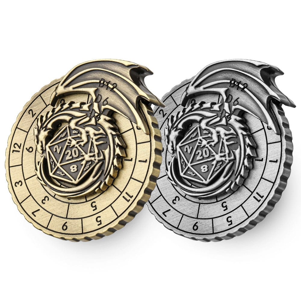 Geloho metal Dragon Crest Dice Spinner