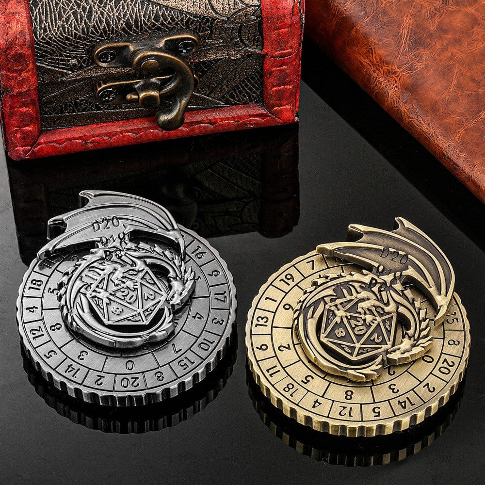 Geloho metal Dragon Crest Dice Spinner
