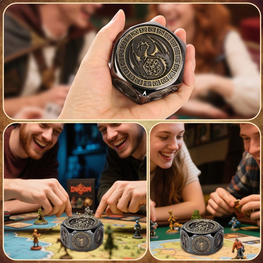 Geloho metal Epic Dice Cube Spinner