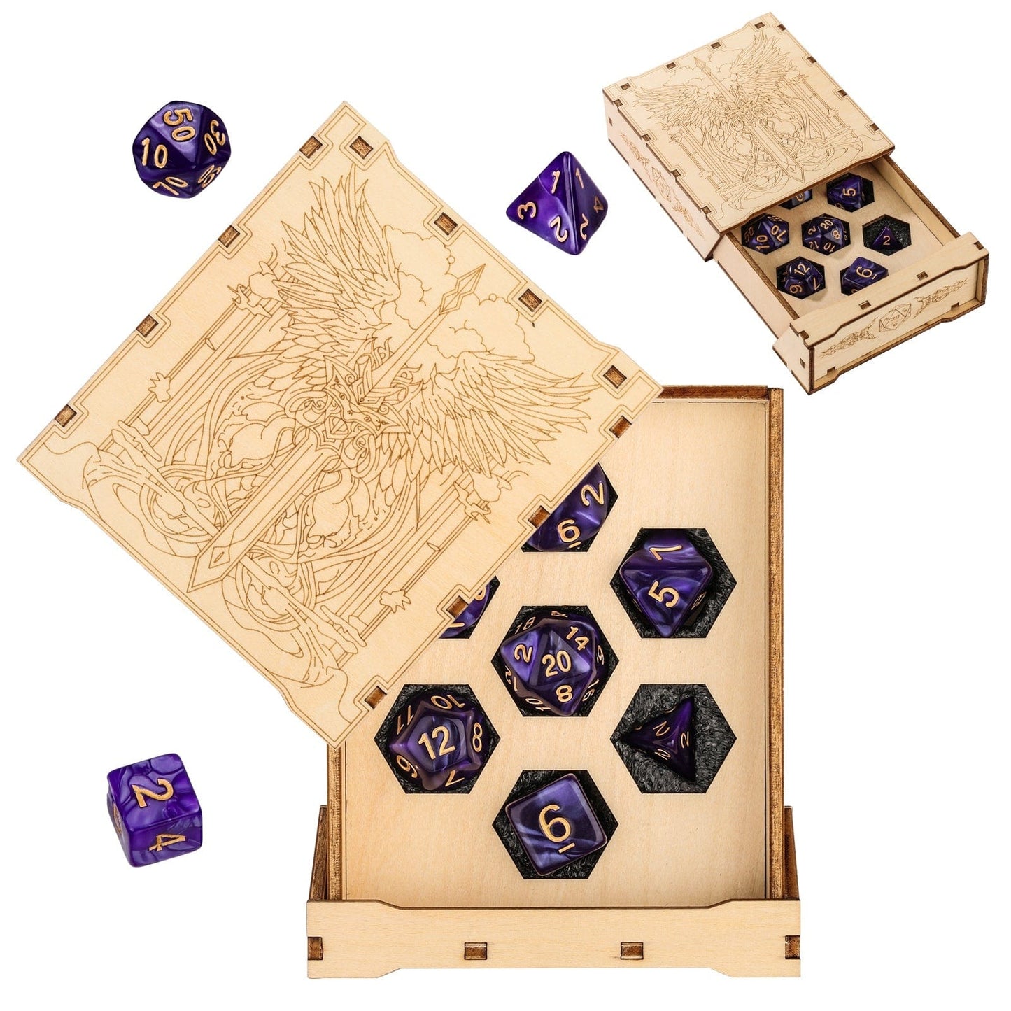 Geloho Holy Sword Dice Drawer Case