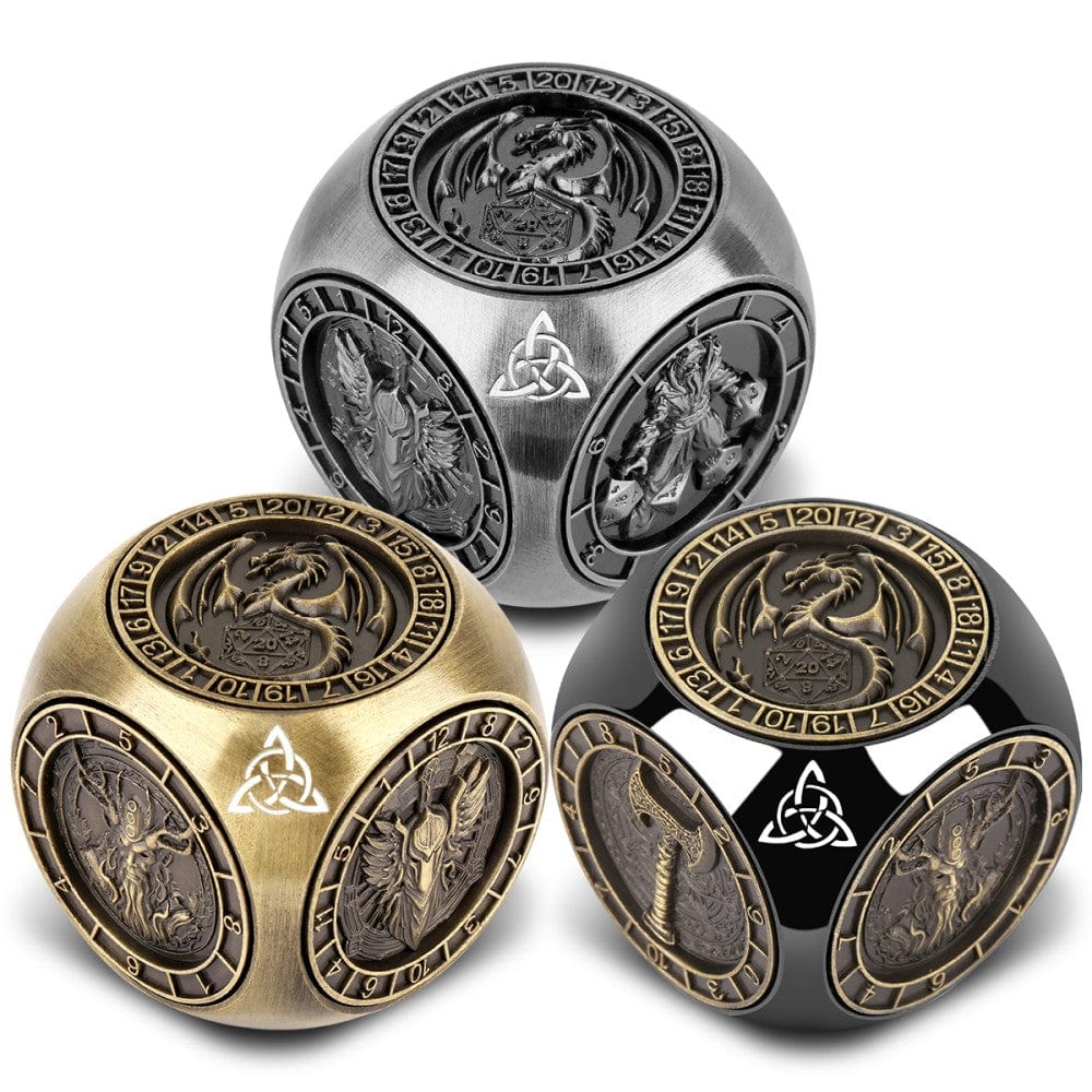 Geloho metal Legendary Dice Cube Spinner