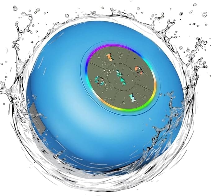 Geloho blue Mini LED Waterproof Speaker