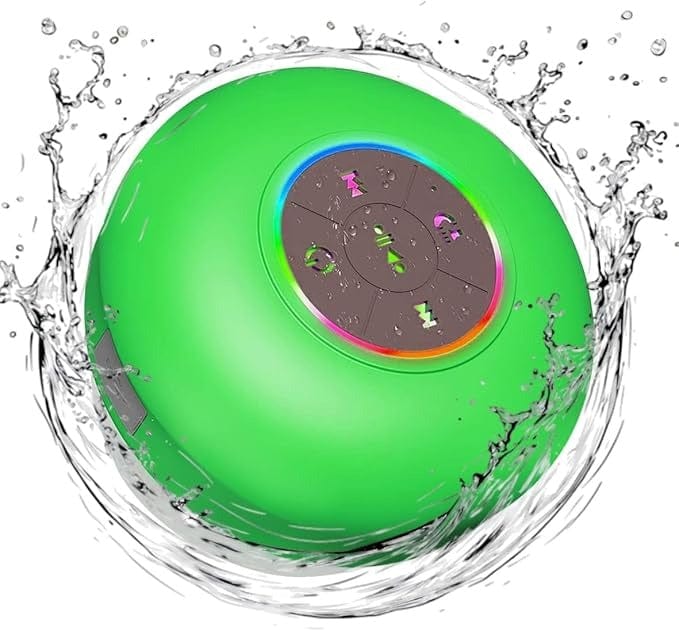 Geloho green Mini LED Waterproof Speaker