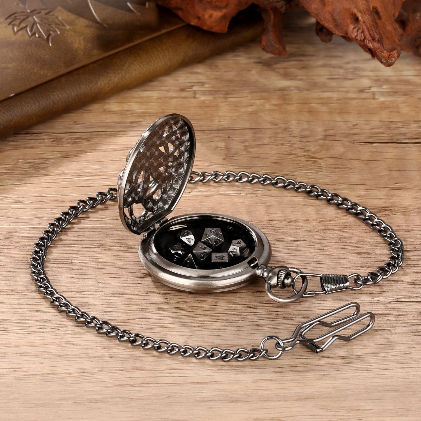 Geloho Octopus Pocket Watch Dice Set