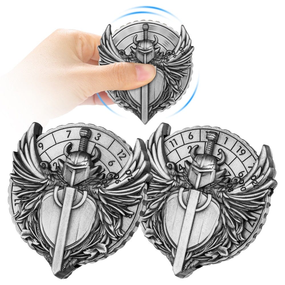 Geloho metal Paladin’s Shield Dice Spinner
