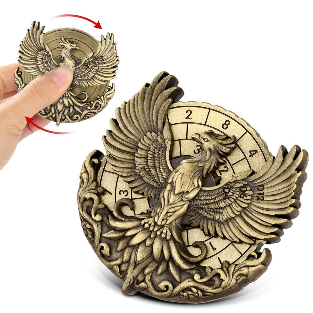 Geloho metal Phoenix Rebirth Dice Spinner