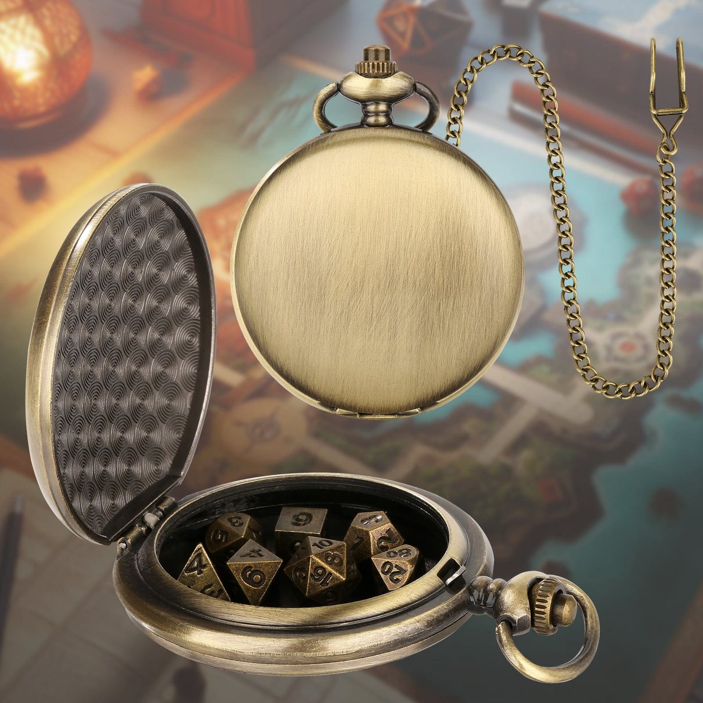 Geloho Pocket Watch Dice Set