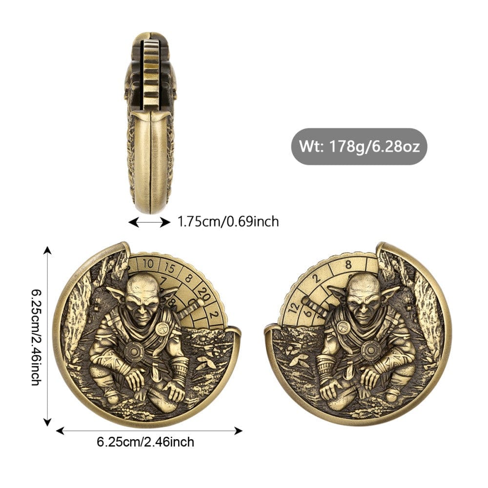 Geloho metal Shadow Rogue Dice Spinner