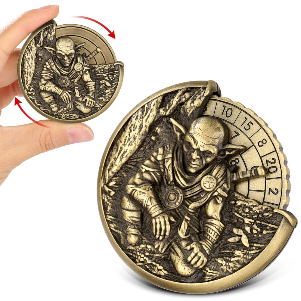 Geloho metal Shadow Rogue Dice Spinner
