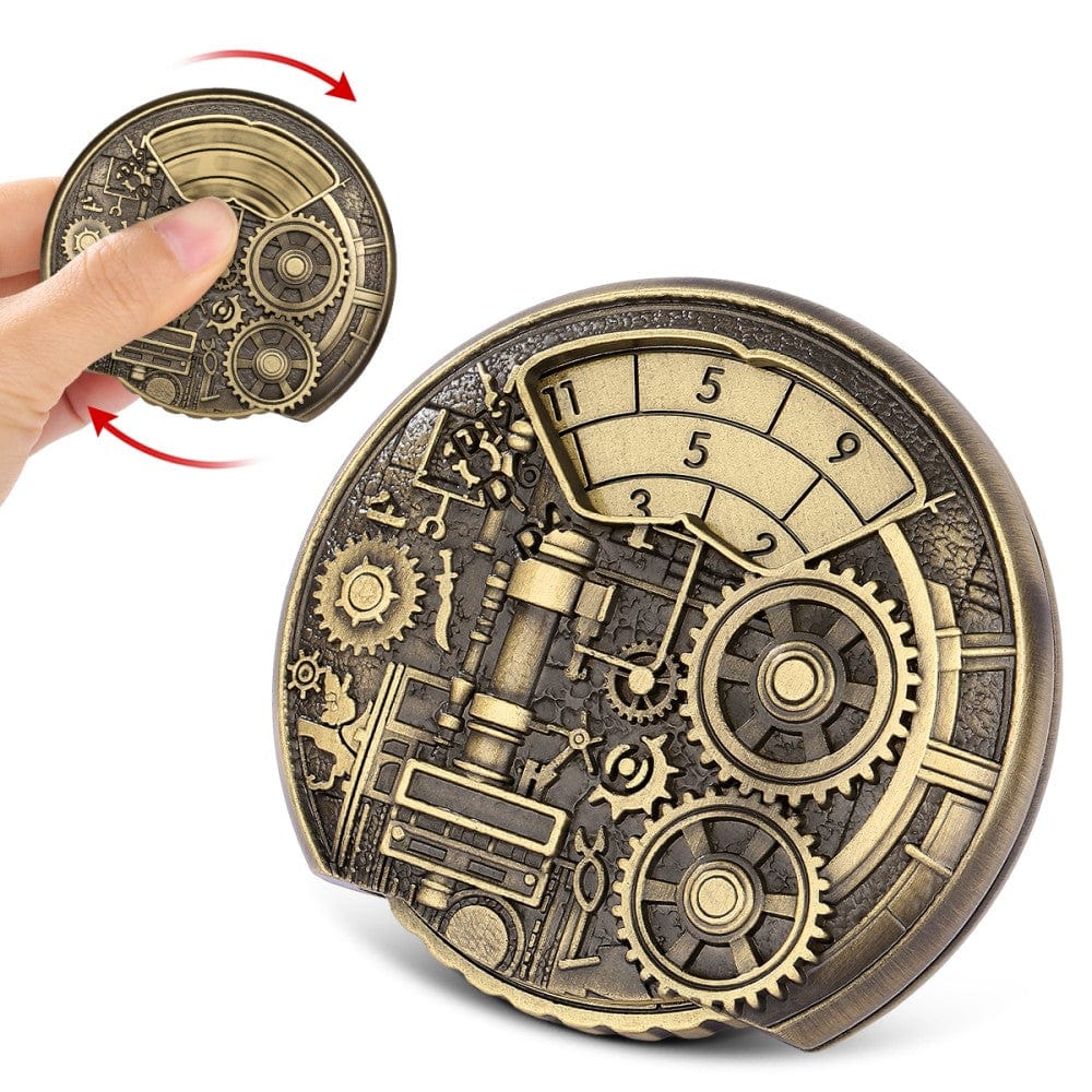 Geloho metal Steampunk Gear Dice Spinner