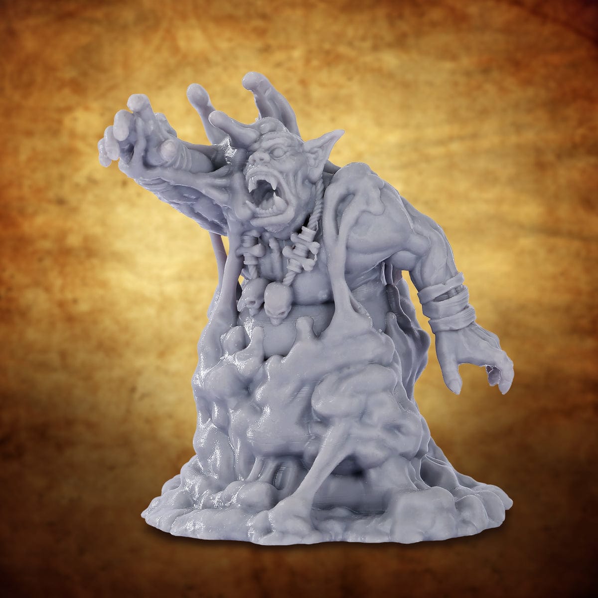 Geloho Unpainted Slime Goblin Monster