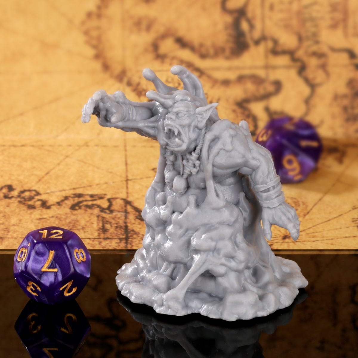 Geloho Unpainted Slime Goblin Monster