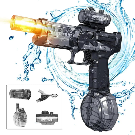 High-voltage Burst Powerful Long-range Fire Light Ice Mouse Explosion Electric Water Toy