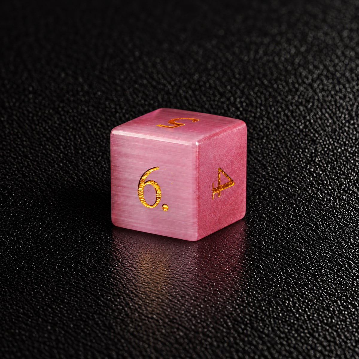 Rose Fey Charm-Gemstone Dice Set – D6 close-up