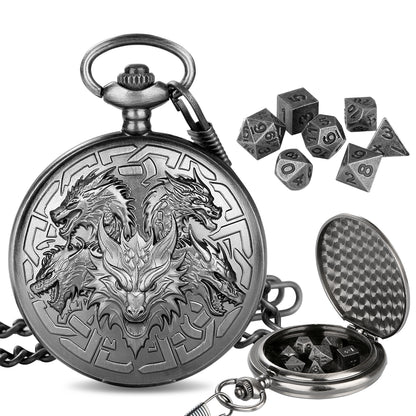 DRAGON EMBOSSED DICE STORAGE BOX