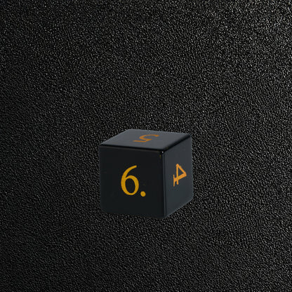 Nightfall Shadow Pact-Gemstone Dice Set – D6 close-up