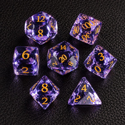 Astral Shard-Gemstone Dice Set - main product image