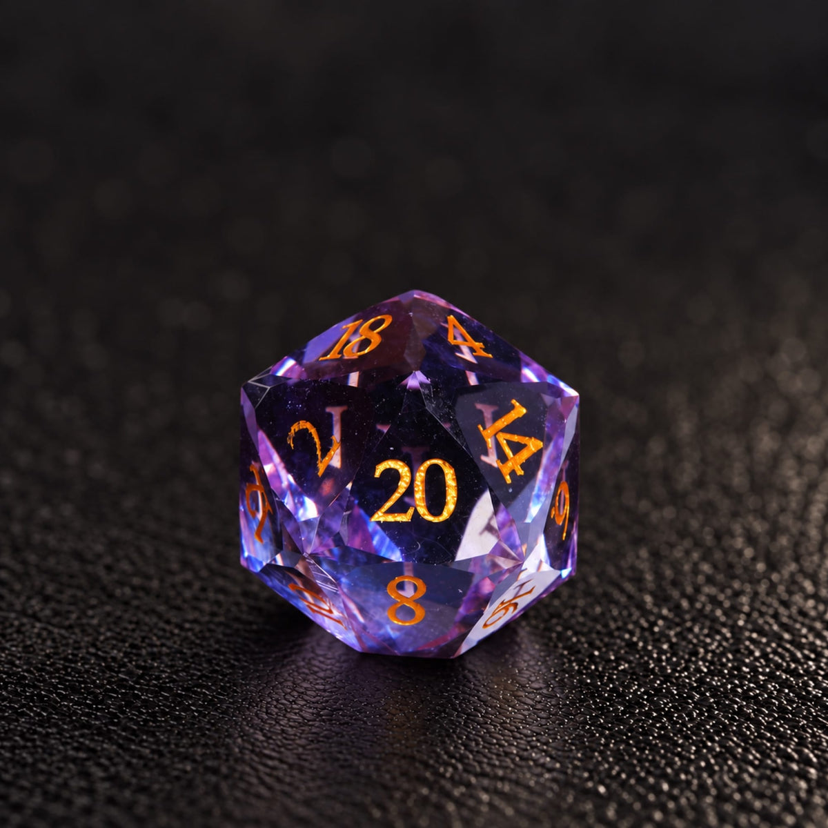 Astral Shard-Gemstone Dice Set - D20 detail