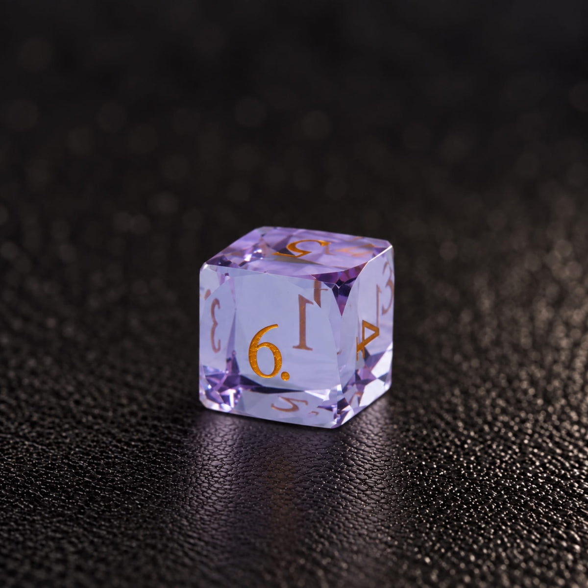Astral Shard-Gemstone Dice Set - D6 detail