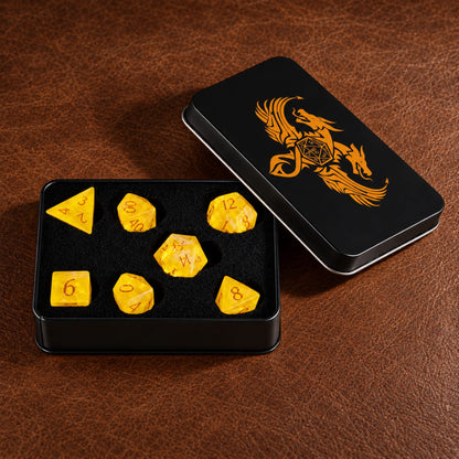 Solar Rift-Gemstone Dice Set - packaging