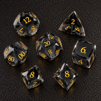 Shadow Crown-Gemstone Dice Set - main product image