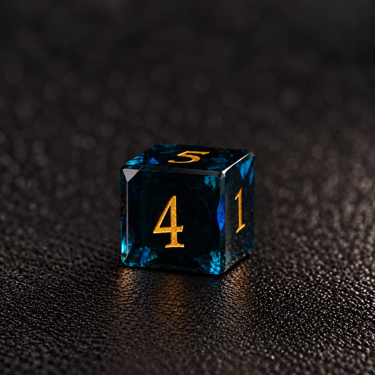 Shadow Crown-Gemstone Dice Set - D6 detail
