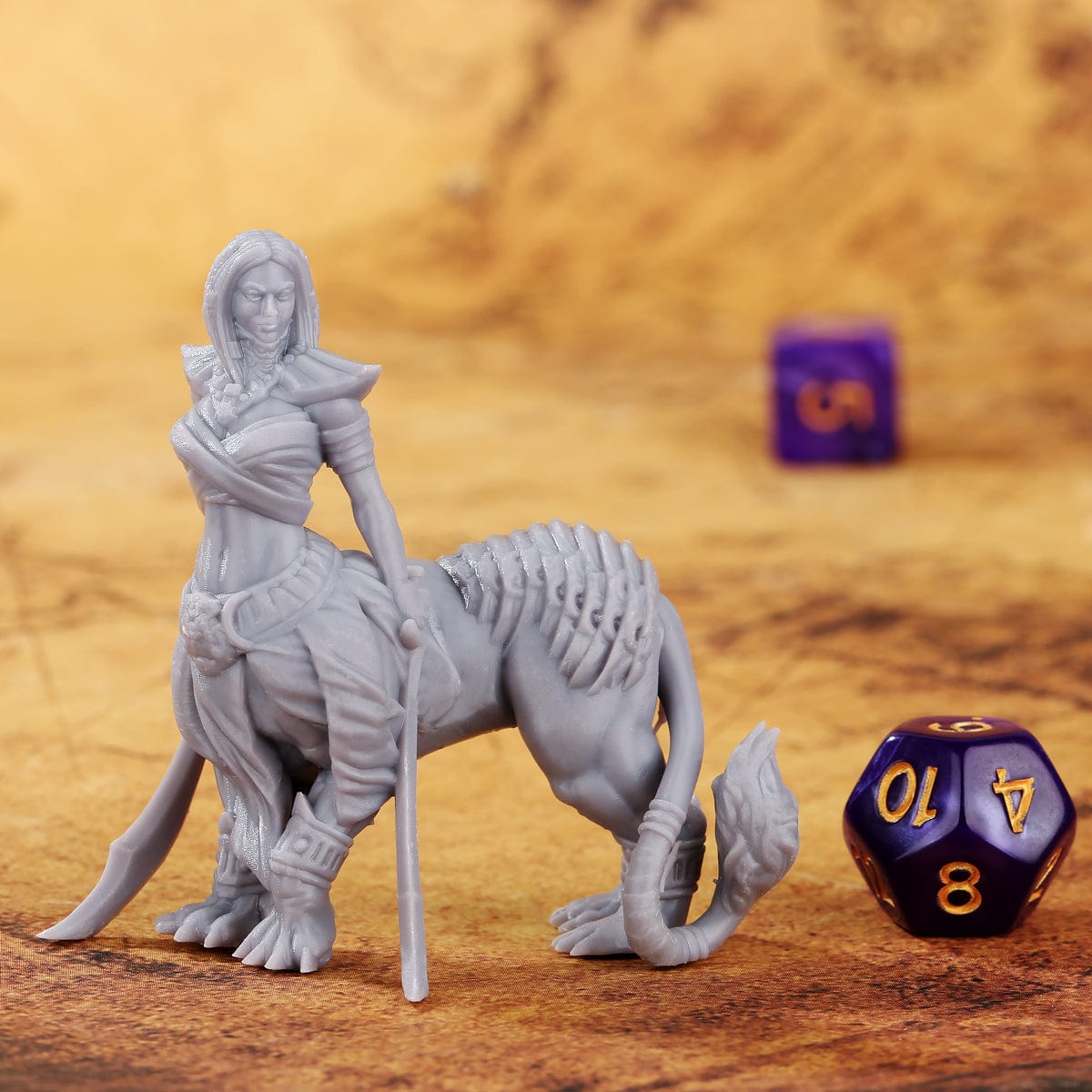 Geloho 3D Print Panther Centaur Miniature