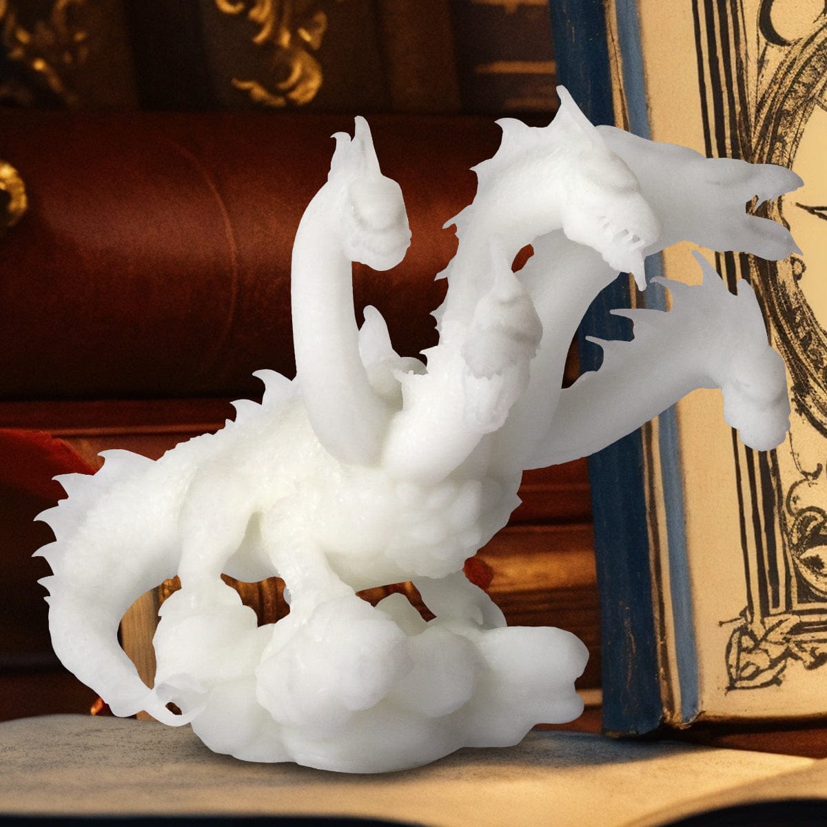 Geloho 5-Headed Dragon Figure for DnD