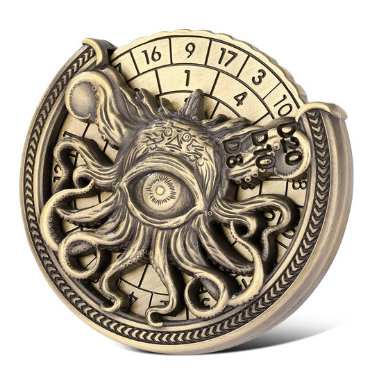 Geloho Bronze Abyssal Eye Dice Spinner