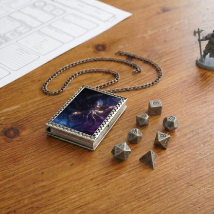 Geloho dice set necklace Abyssal Kraken Dice Necklace