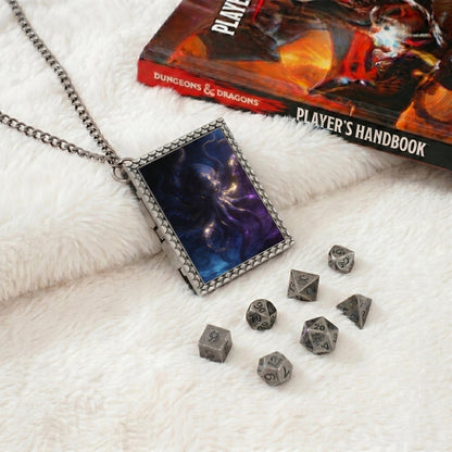 Geloho dice set necklace Abyssal Kraken Dice Necklace