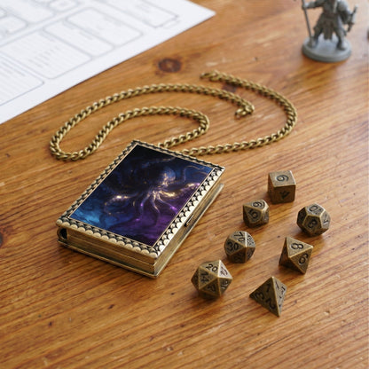 Geloho dice set necklace Abyssal Kraken Dice Necklace