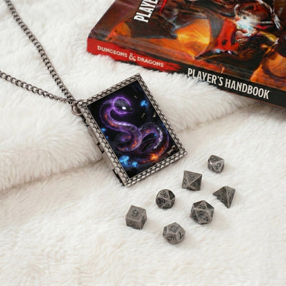 Geloho dice set necklace Abyssal Serpent Dice Necklace