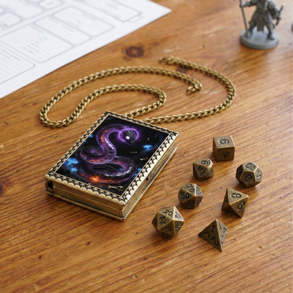 Geloho dice set necklace Abyssal Serpent Dice Necklace