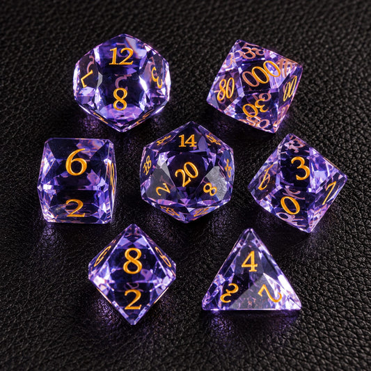 GELOHO Gemstone Dice Set Astral Shard-Gemstone Dice Set