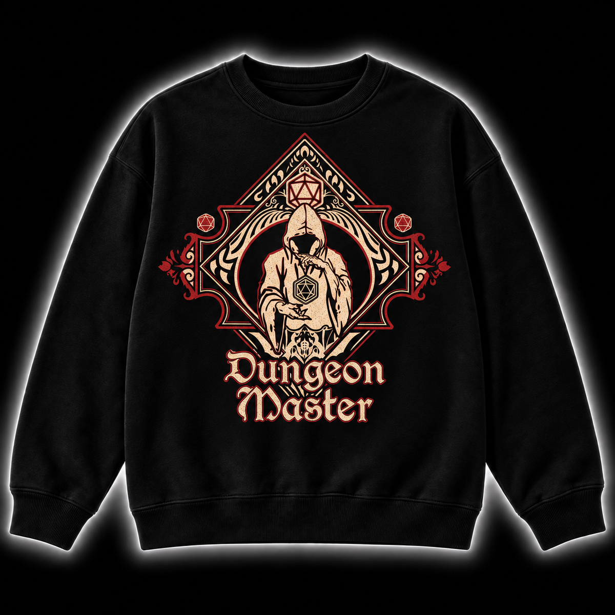 Behind The Screen - DnD Sweatshirt front product view