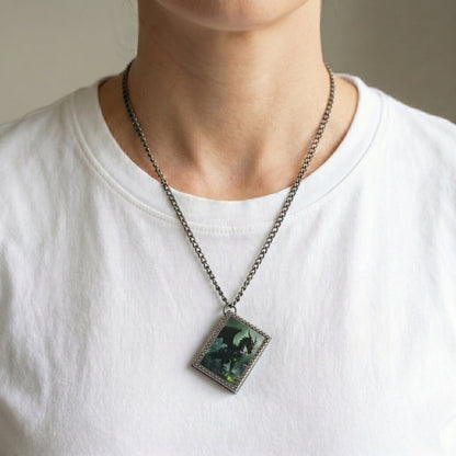 Geloho dice set necklace Black Dragon Dice Necklace