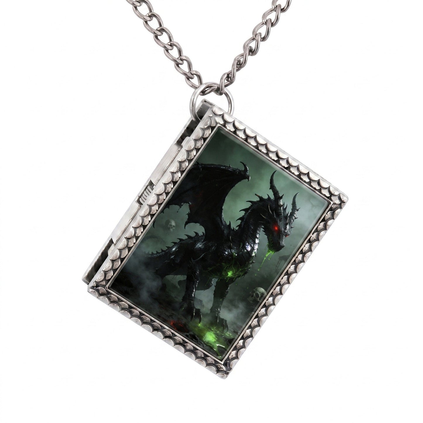 Geloho dice set necklace Black Dragon Dice Necklace