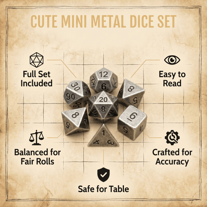 Geloho D20, Dragon Silver Blue Dragon’s Fury Pocket Watch Dice Set