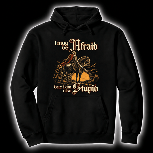 GELOHO DnD Hoodie Brave Or Stupid - DnD Hoodie