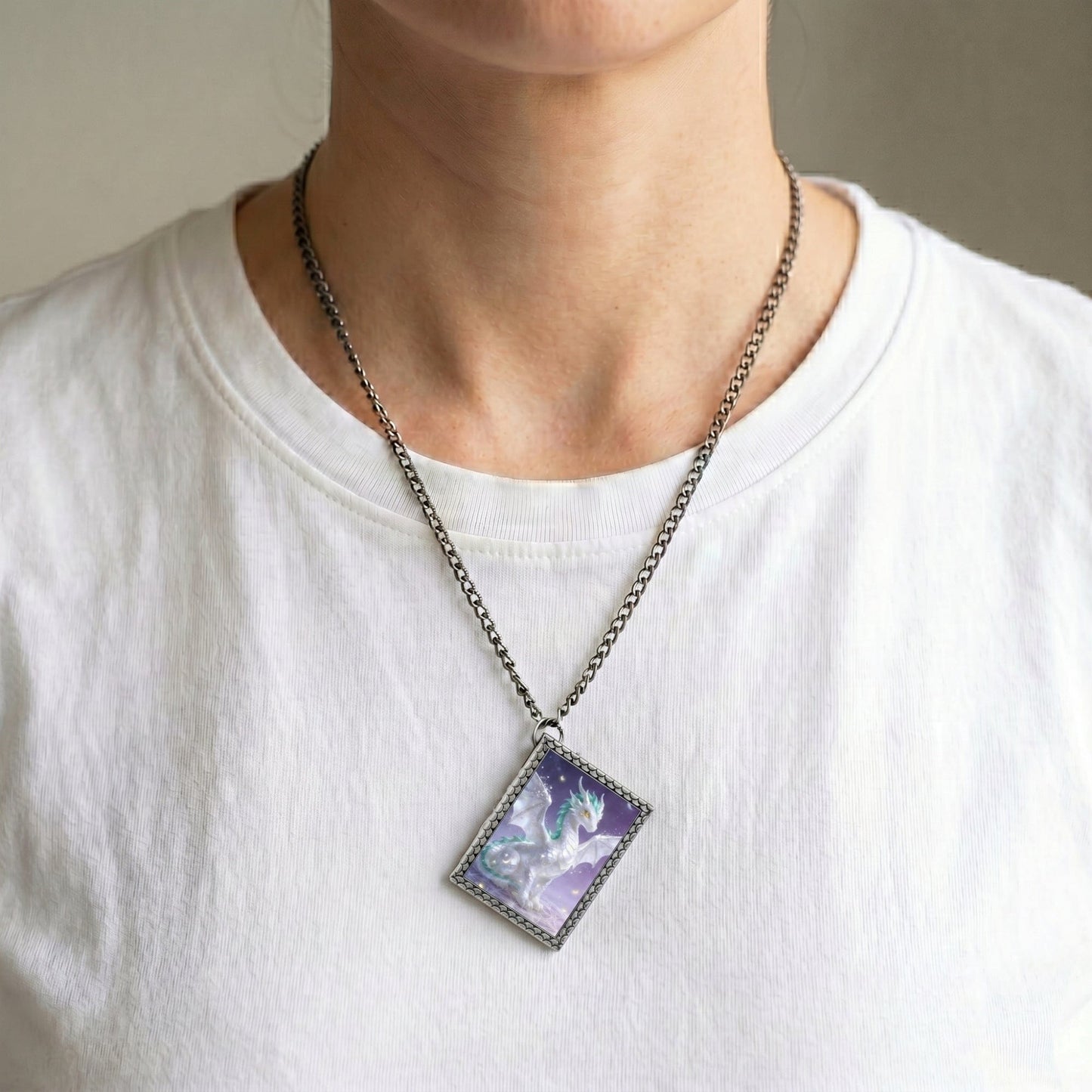 Geloho dice set necklace Celestial Dragon Dice Necklace