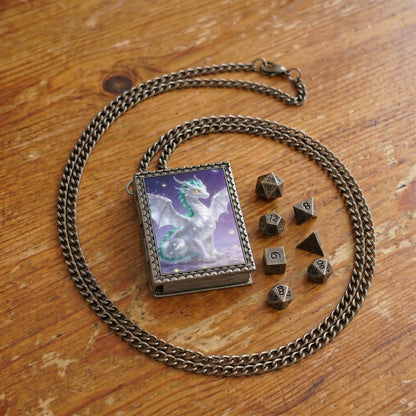 Geloho dice set necklace Celestial Dragon Dice Necklace