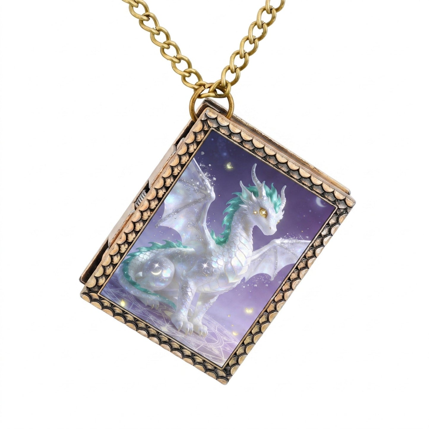 Geloho dice set necklace Celestial Dragon Dice Necklace