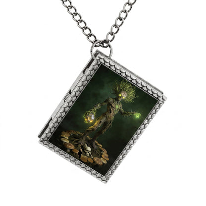 Geloho dice set necklace Cursed Treant Dice Necklace