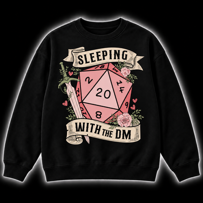 Dating The DM - DnD Sweatshirt front product view