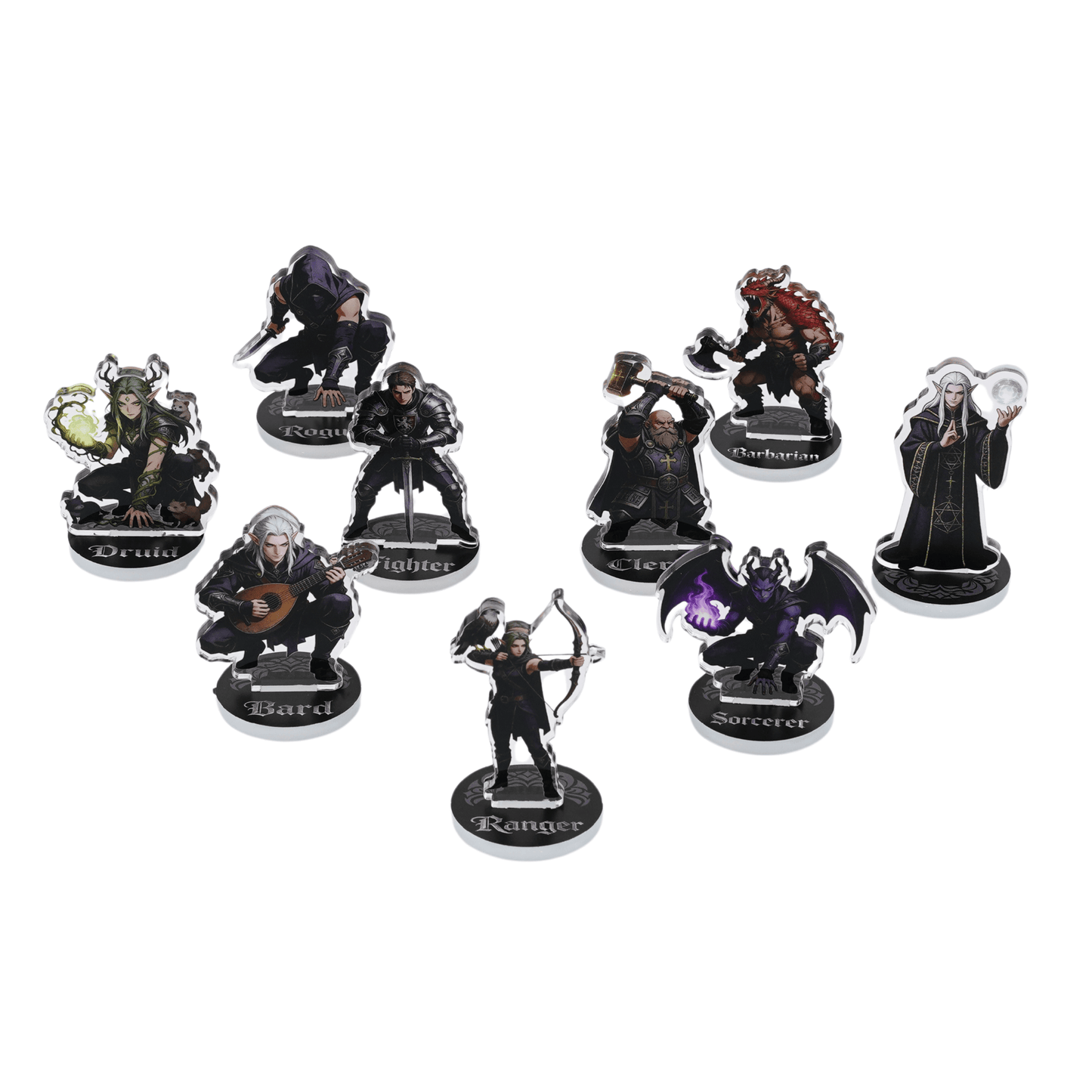 Geloho DND Character Minis Set(9 PCS)