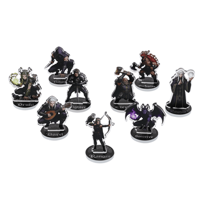 Geloho DND Character Minis Set(9 PCS)