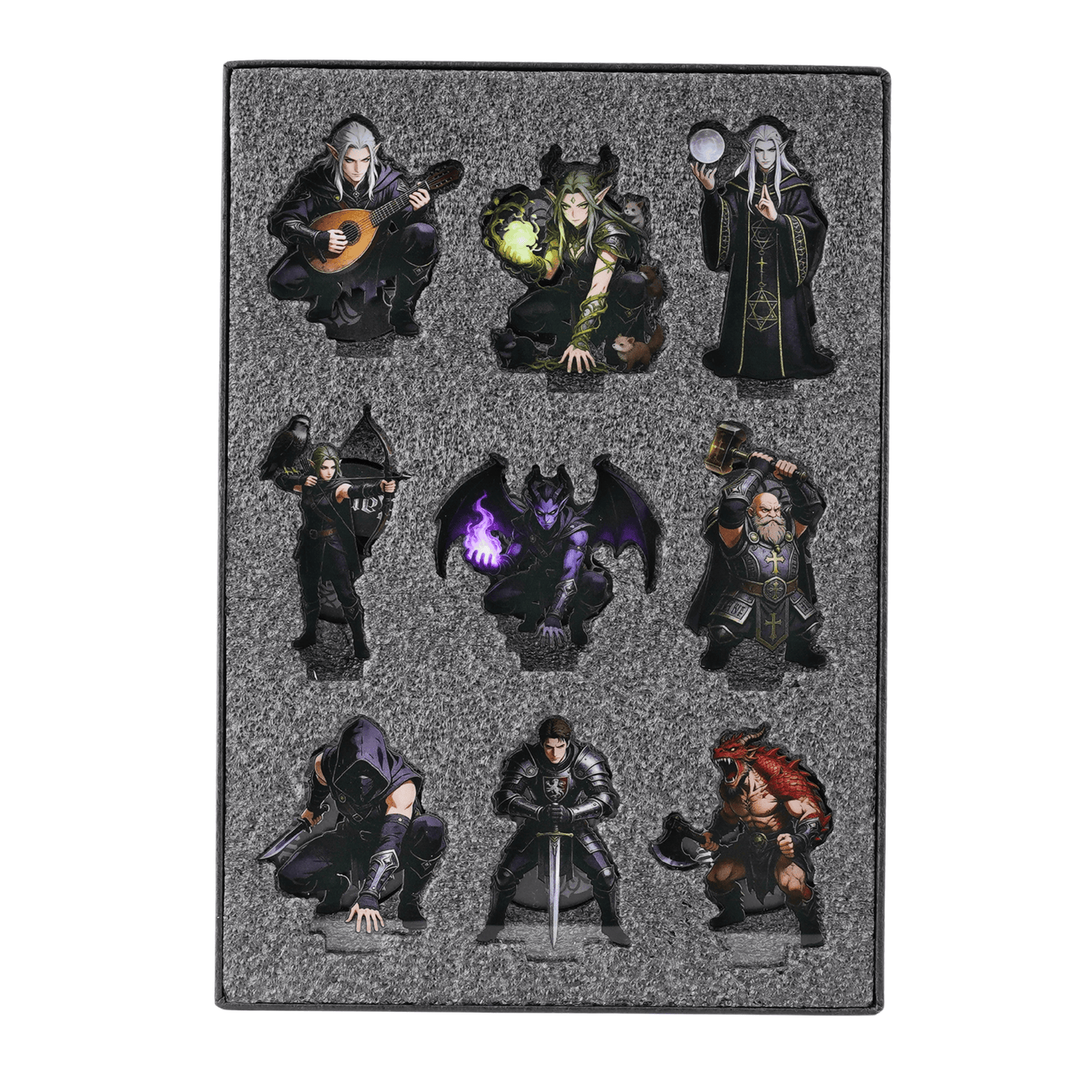 Geloho DND Character Minis Set(9 PCS)