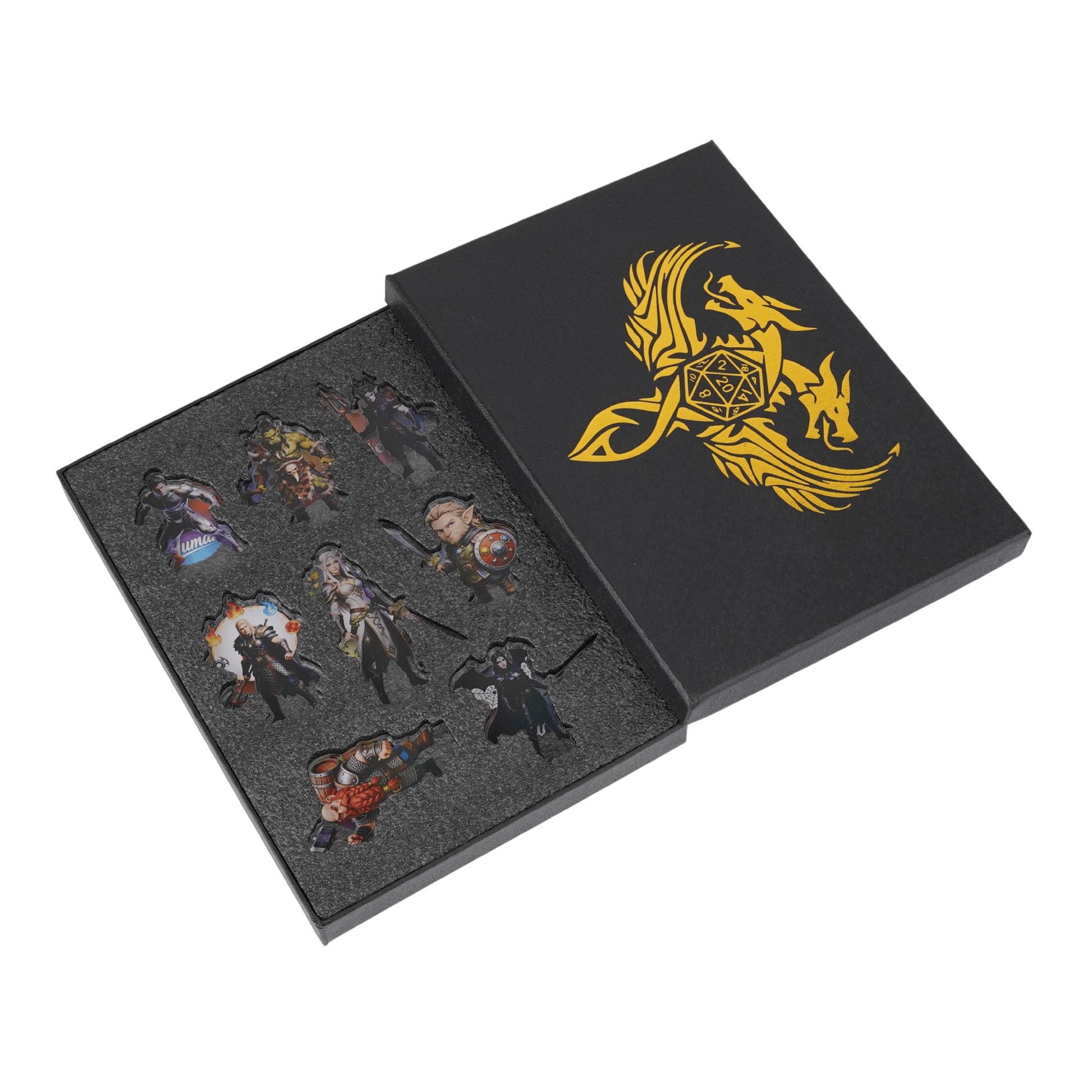 Geloho DND Races Minis (8 PCS)